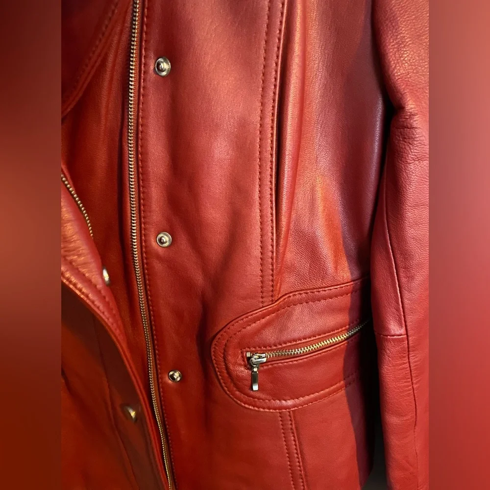 Kenneth Cole Leather jacket - Picture 5 of 5